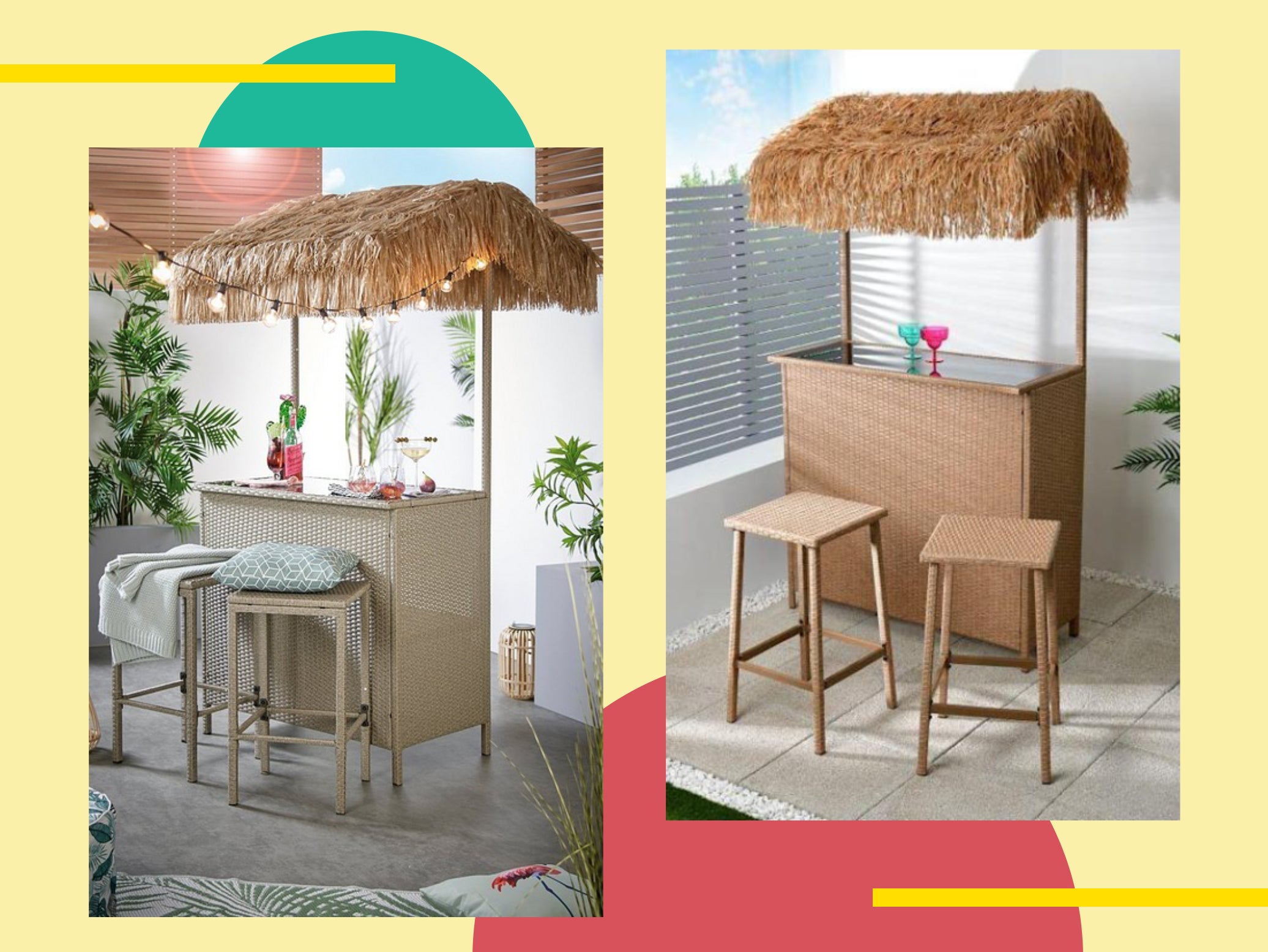 Tiki bar deals furniture